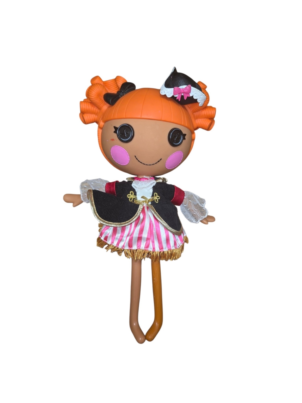 Lalaloopsy Peggy Seven Seas 12" Pirate Doll Treasure Loving Full Size Retired